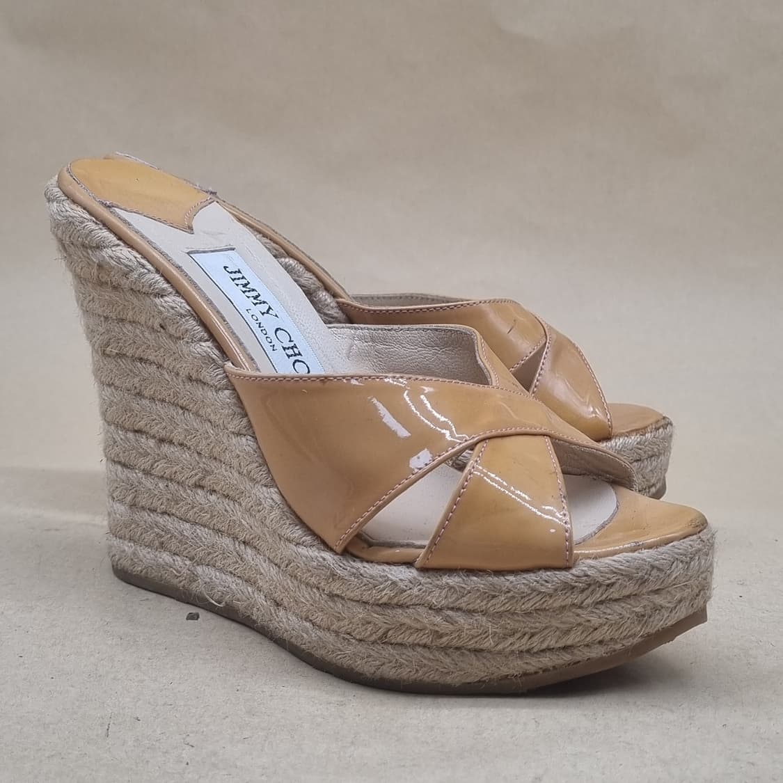 지미추 웨지힐 샌들 35 210  굽13 상품이미지1