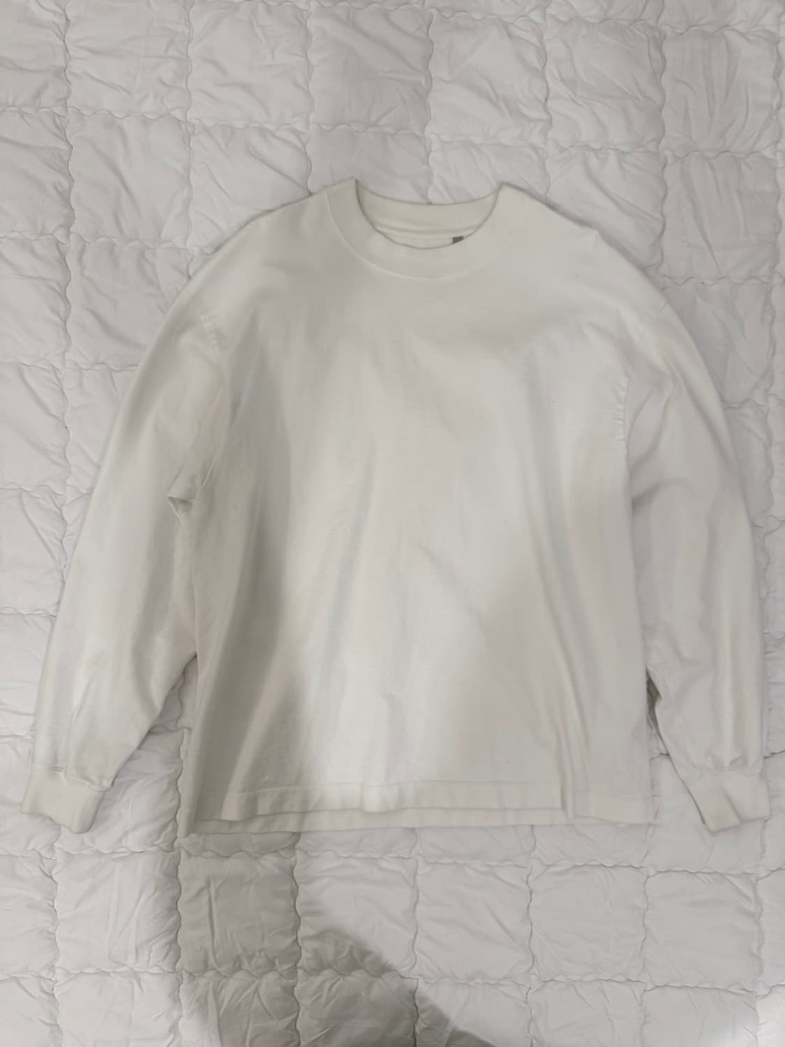 캡틴선샤인 수빈수피마 롱슬리브 티셔츠x3 화이트, 그레이, 블랙 상품이미지5