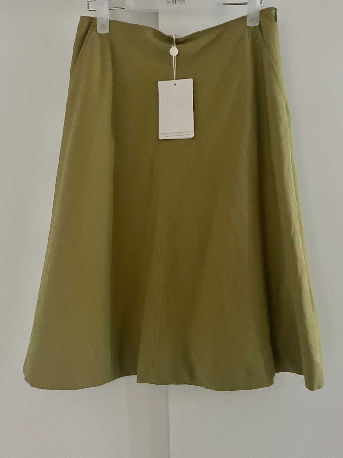 lo61 올리브 린넨 스커트 상품이미지7
