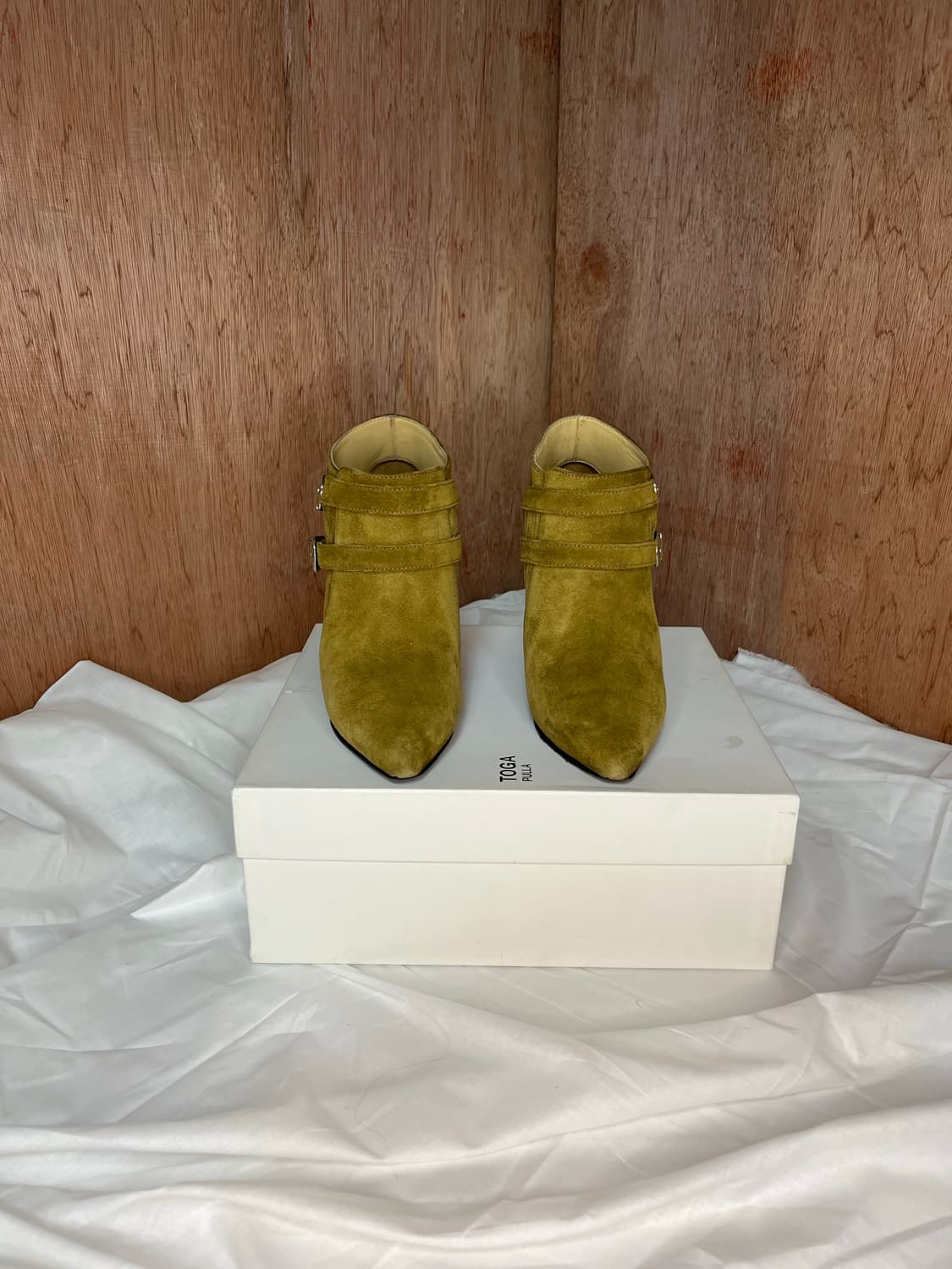 Toga Pulla Seude ankle boots 상품이미지3