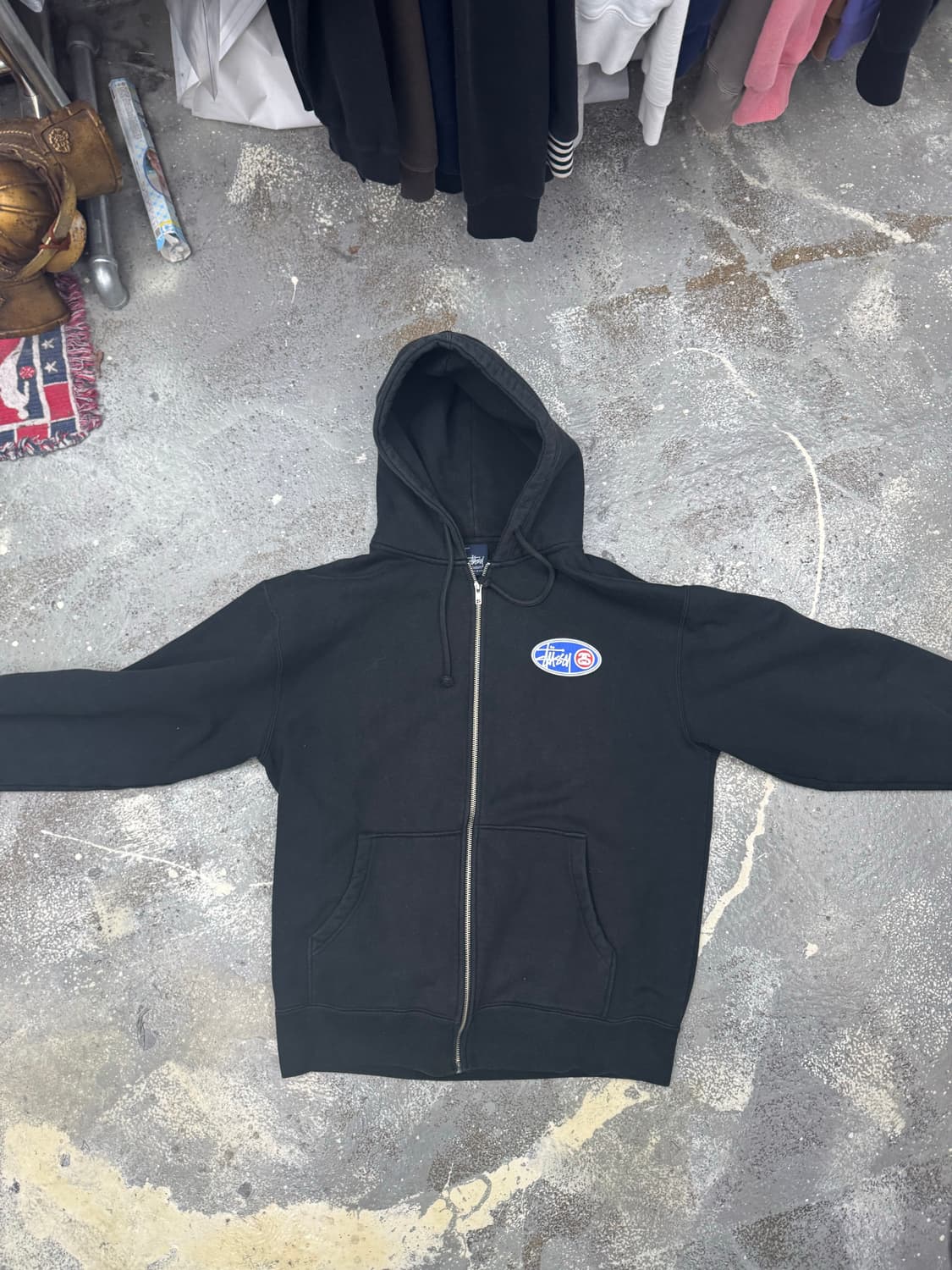 90s stussy 스투시 후드집업 올드스투시 상품이미지2