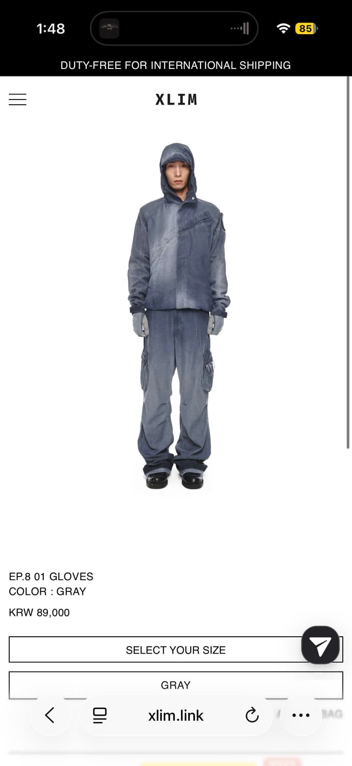 엑슬림 ep8 gloves 상품이미지2