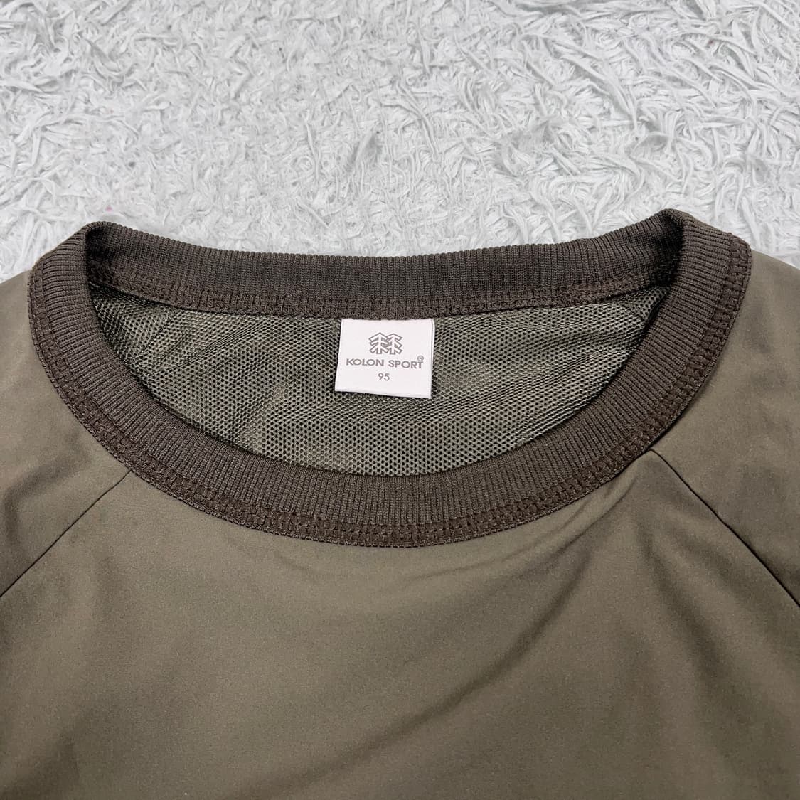 코오롱스포츠 남성 우븐 스웨트 셔츠 M 상품이미지3