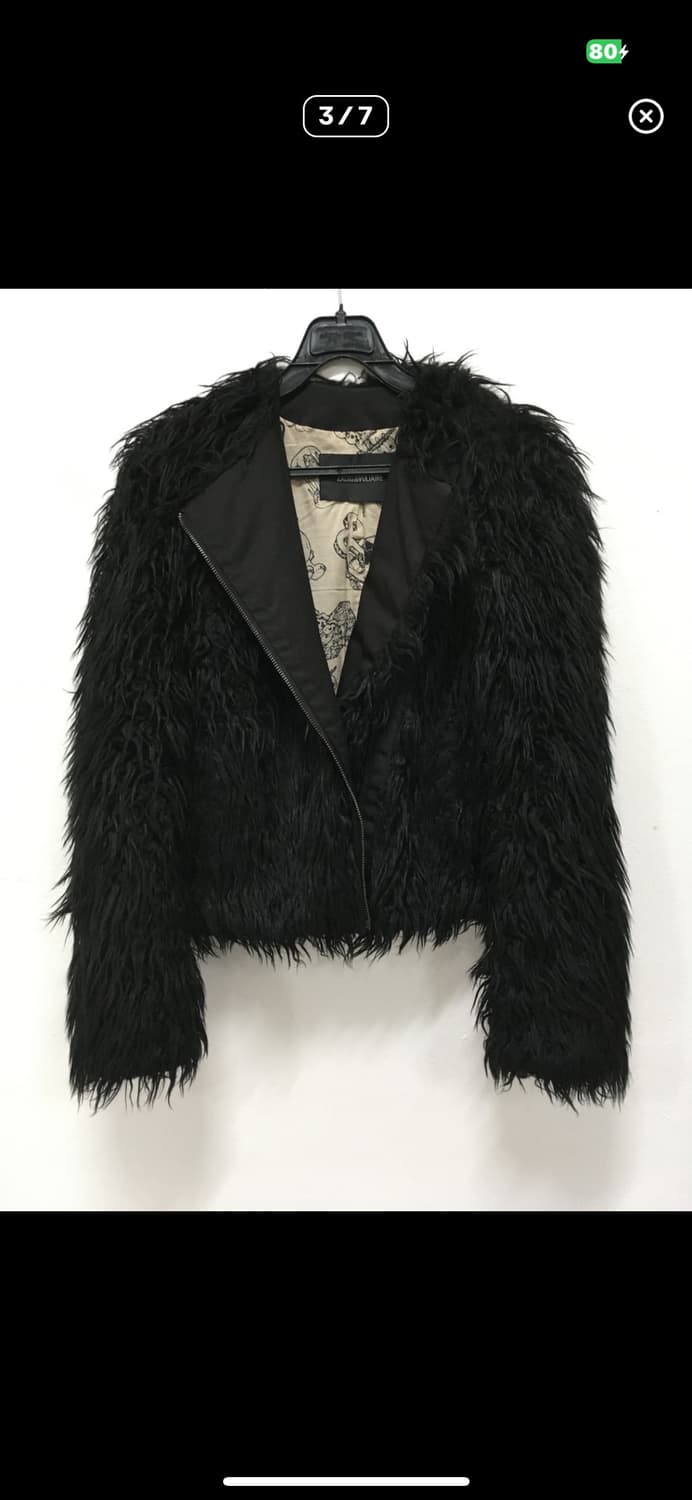 쟈딕앤볼테르 블랙 퍼자켓 s 상품이미지2