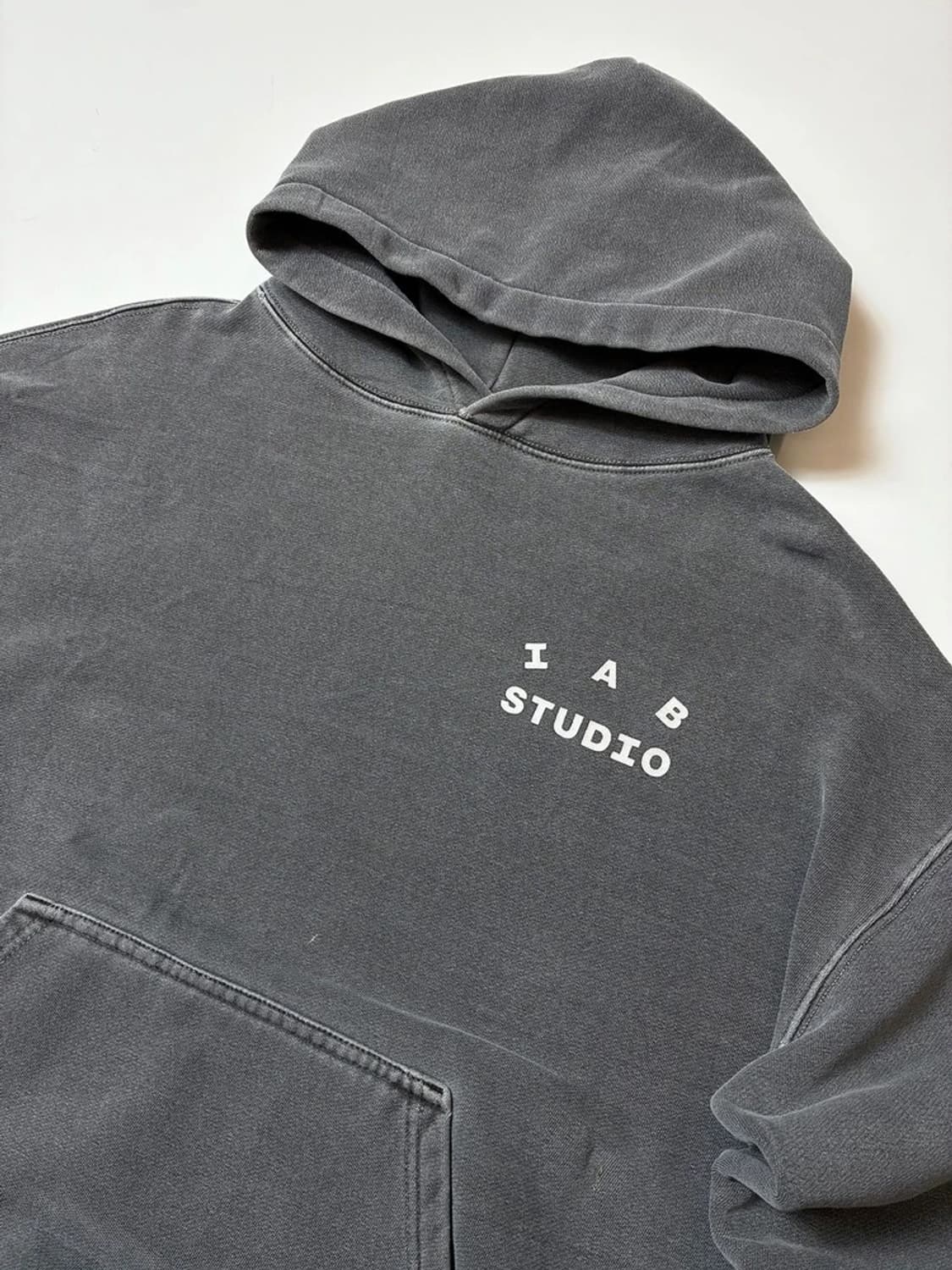 아이앱스튜디오 피그먼트 다잉 후드 티셔츠 PN9006 상품이미지4