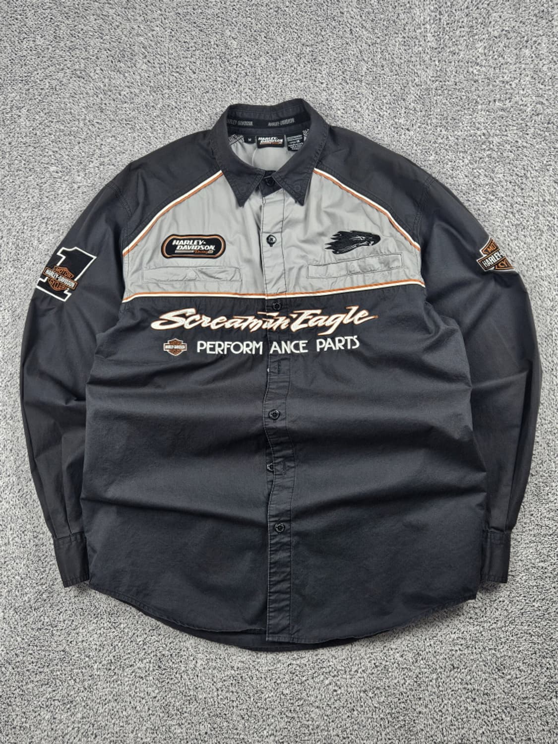 할리데이비슨 스크리밍 이글 퍼포먼스 파츠 셔츠 ( M ) / 10475 상품이미지1