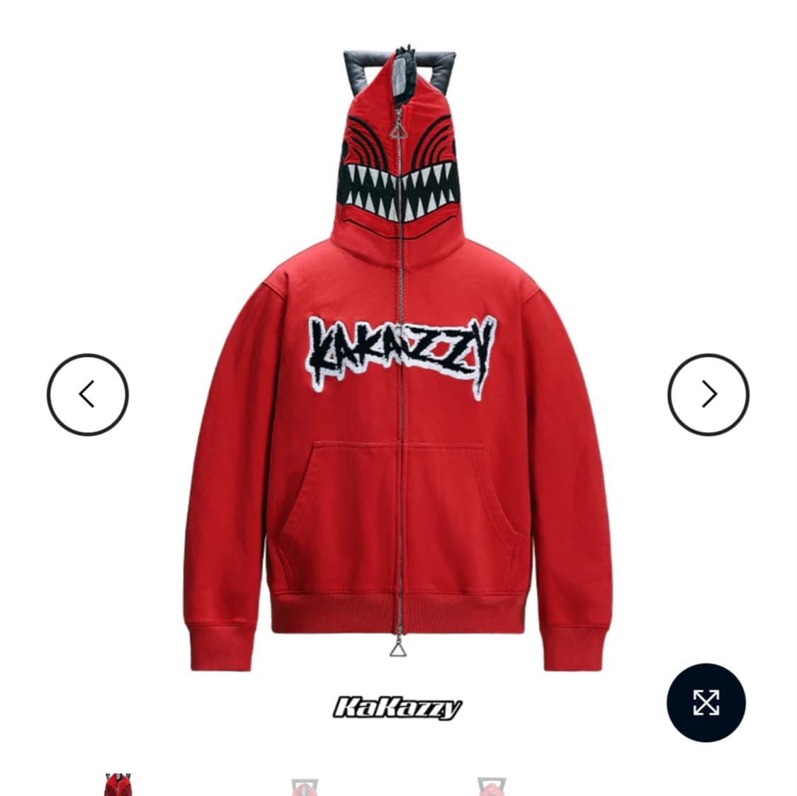 카카지 체인소맨 후드집업 상품이미지1