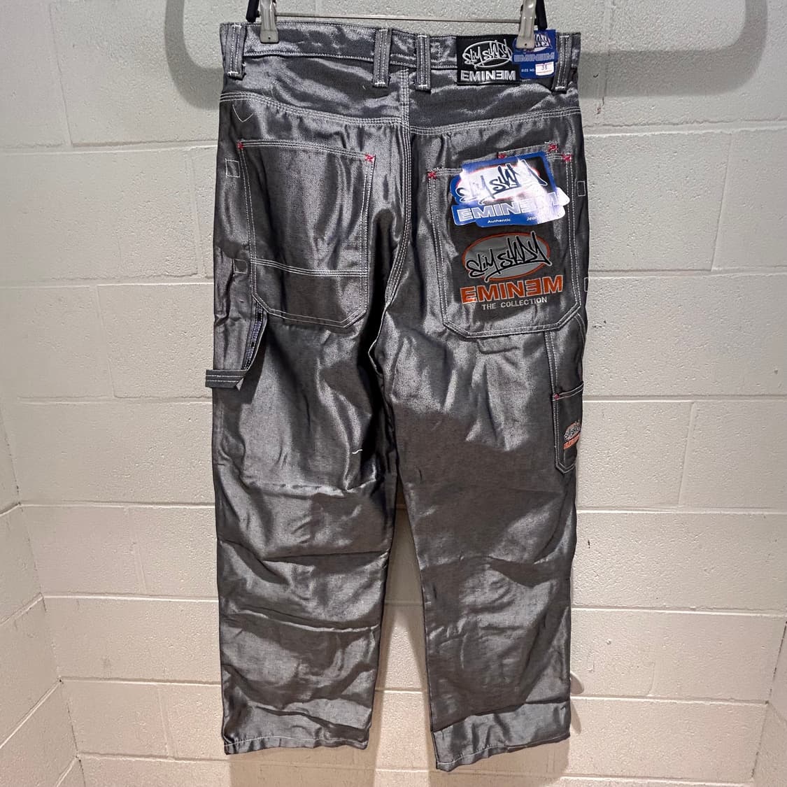 EMINEM Hip-Hop Silver Capenter Pants 상품이미지6