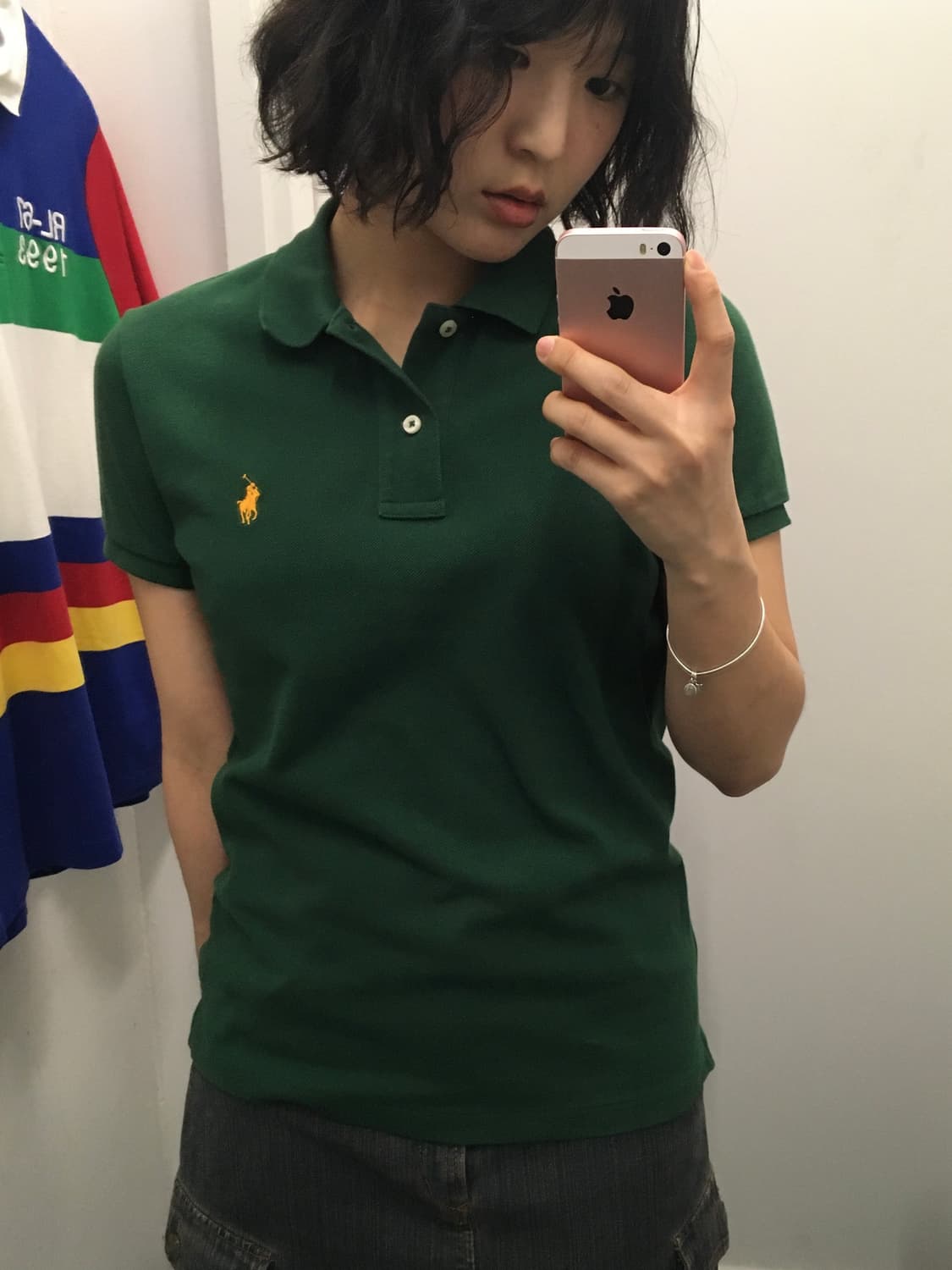폴로 랄프로렌 카라 티 그린 상품이미지1
