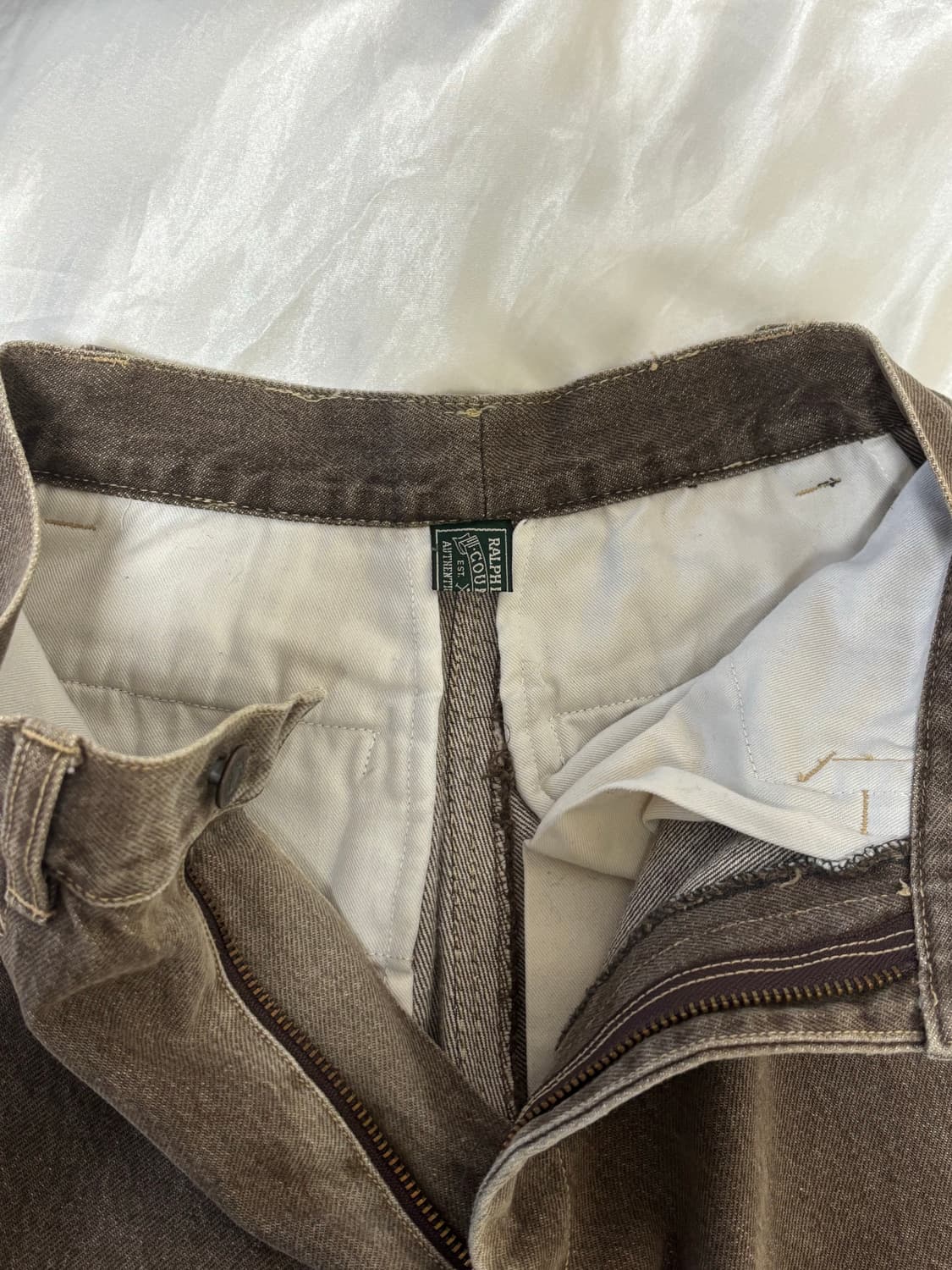 랄프로렌 컨트리(RRL) 레이스업 데님 상품이미지3