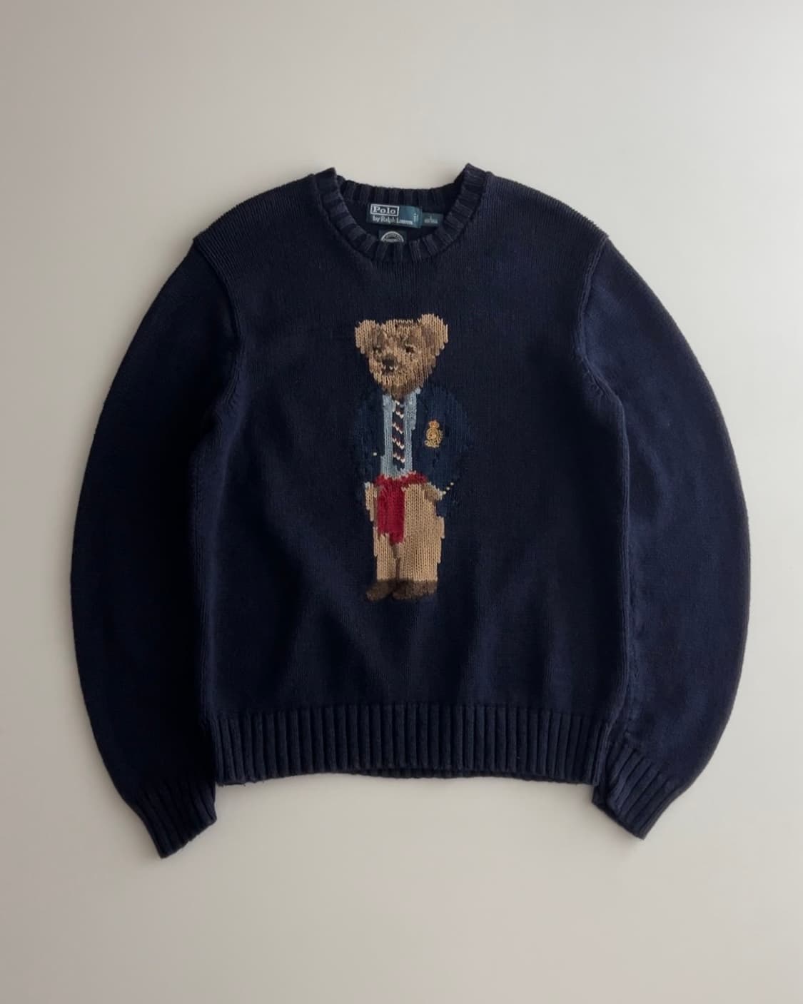 폴로 랄프로렌 50주년 브링 잇 백 베어 니트 L 상품이미지3