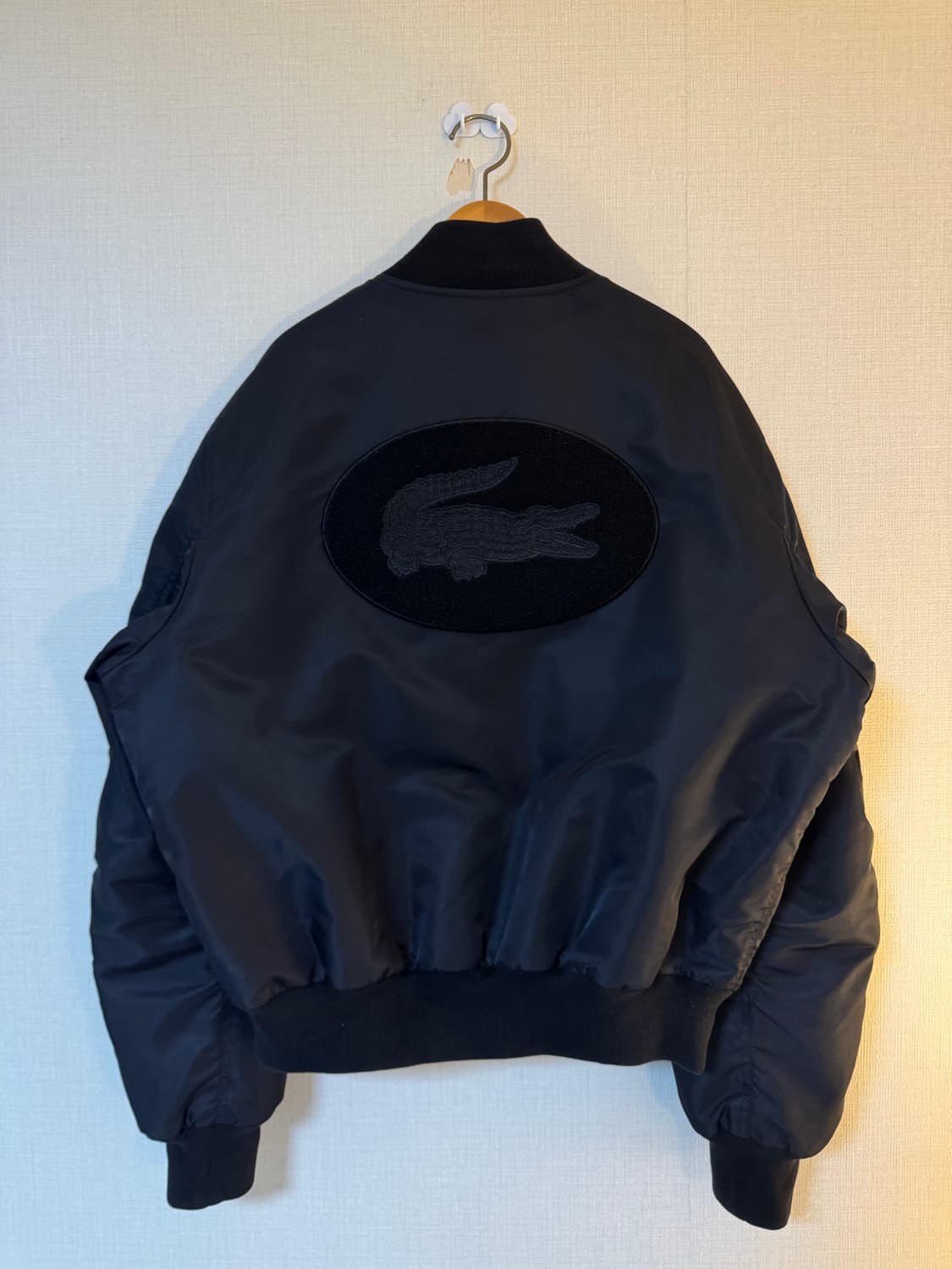 [M]라코스테 블랙 봄버 자켓 ma-1 상품이미지2