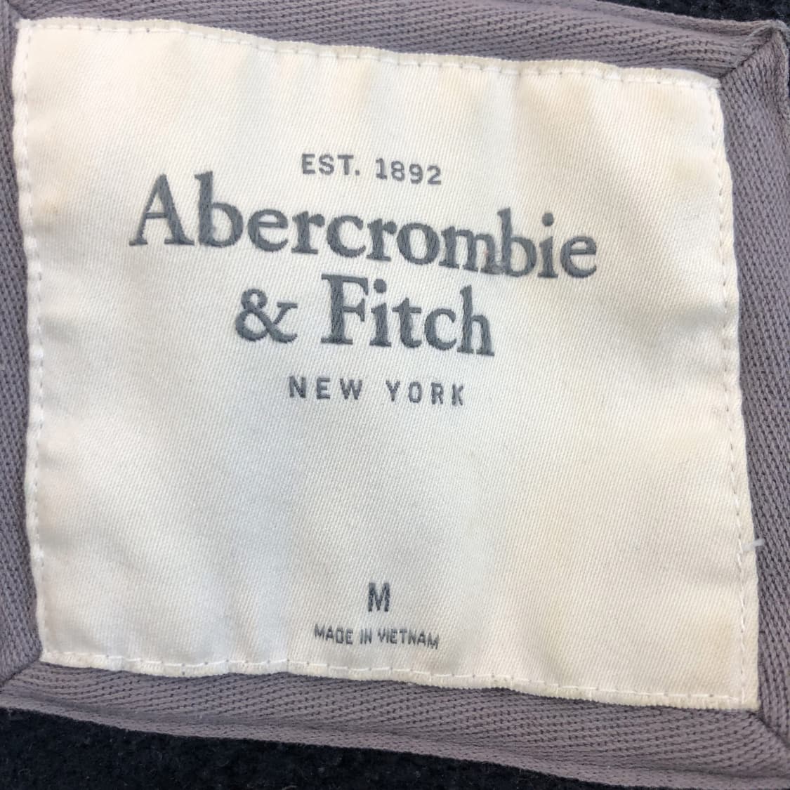 아베크롬비 Y2K 아치로고 후드집업 M 상품이미지5