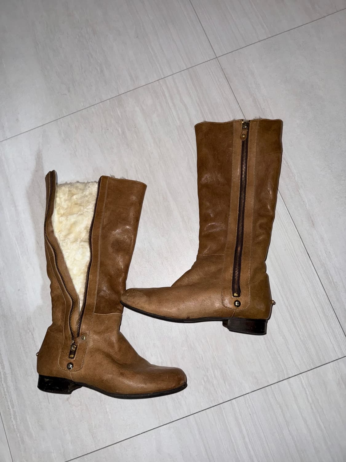 ꧁brunomagli rabbit fur boots꧂235cm 상품이미지6