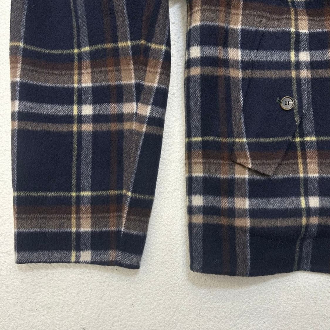 MOSCO 리버시블 네이비브라운&카키 자켓 M 상품이미지3