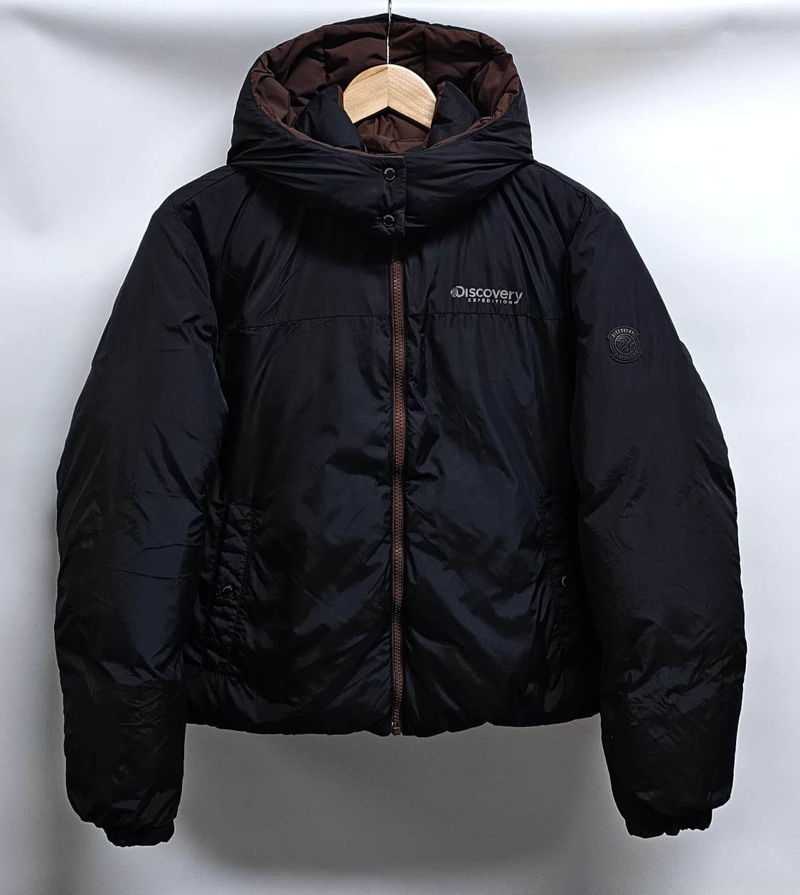 디스커버리 양면 구스다운 숏패딩 95 상품이미지3