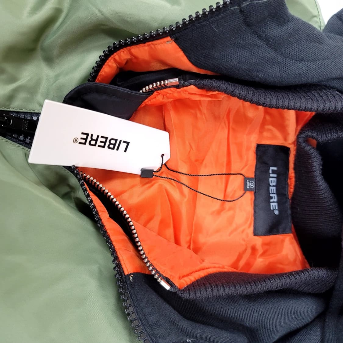 리베레콤비네이션ma-1 상품이미지4