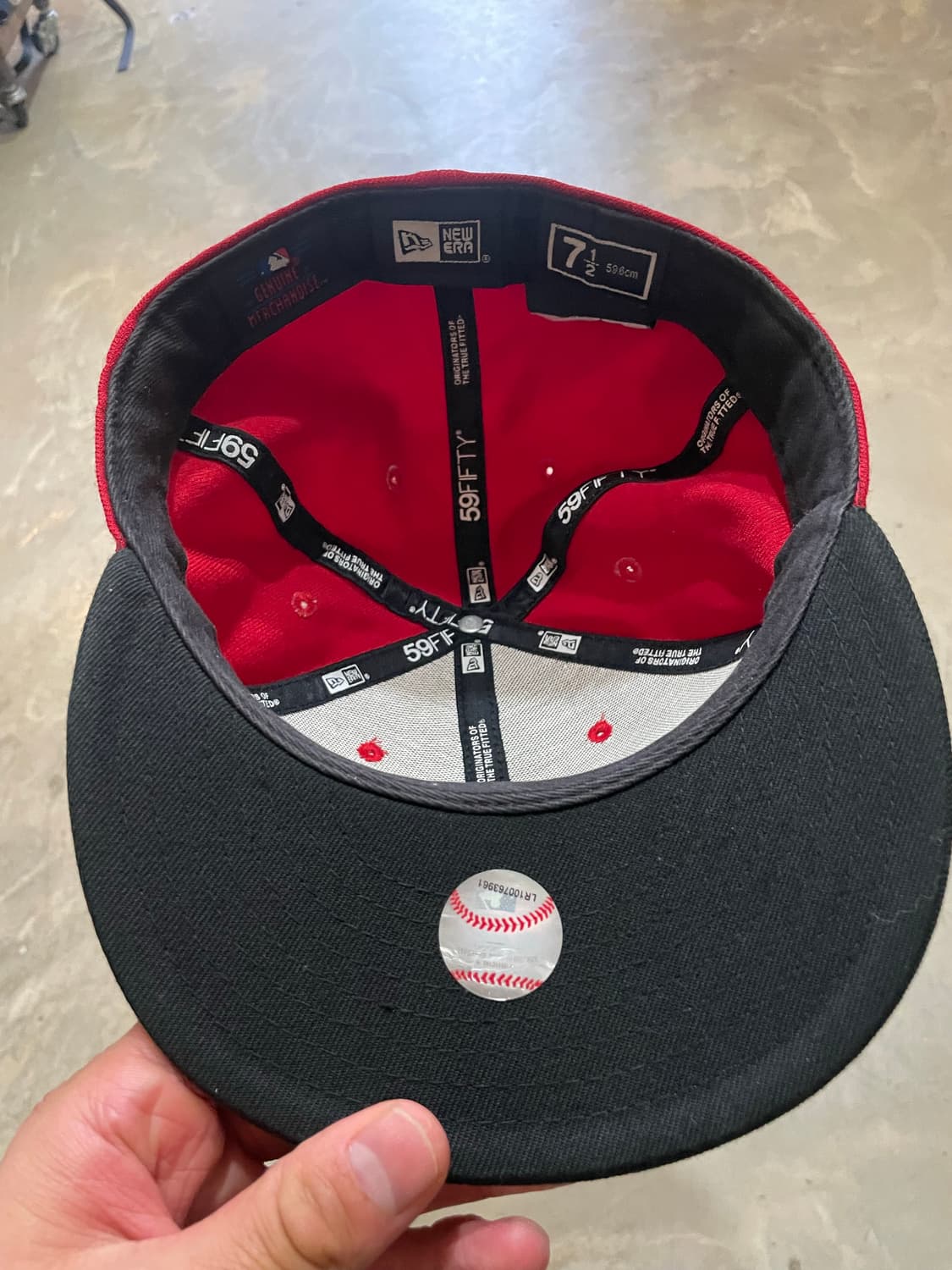 뉴에라 보스턴 레드삭스 7 1/2 (59.6cm) 상품이미지7