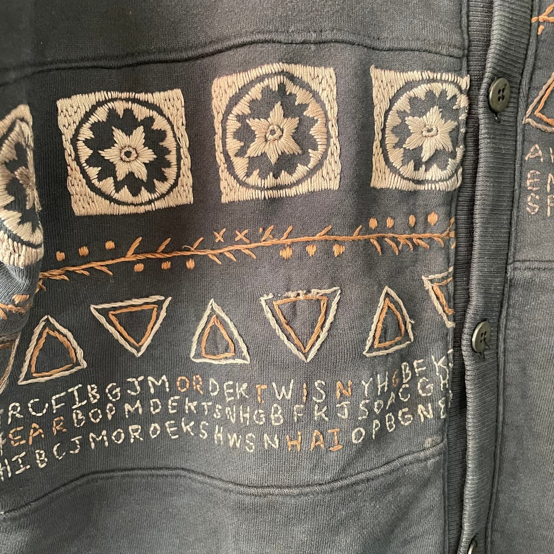 90s 이세이미야케 코튼 가디건 상품이미지6