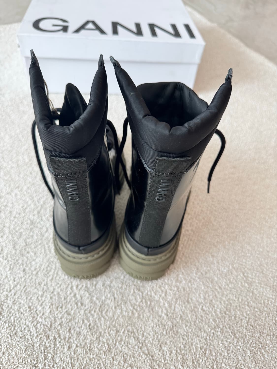 Ganni outdoor boots 가니 아웃도어 부츠(새상품) 상품이미지4