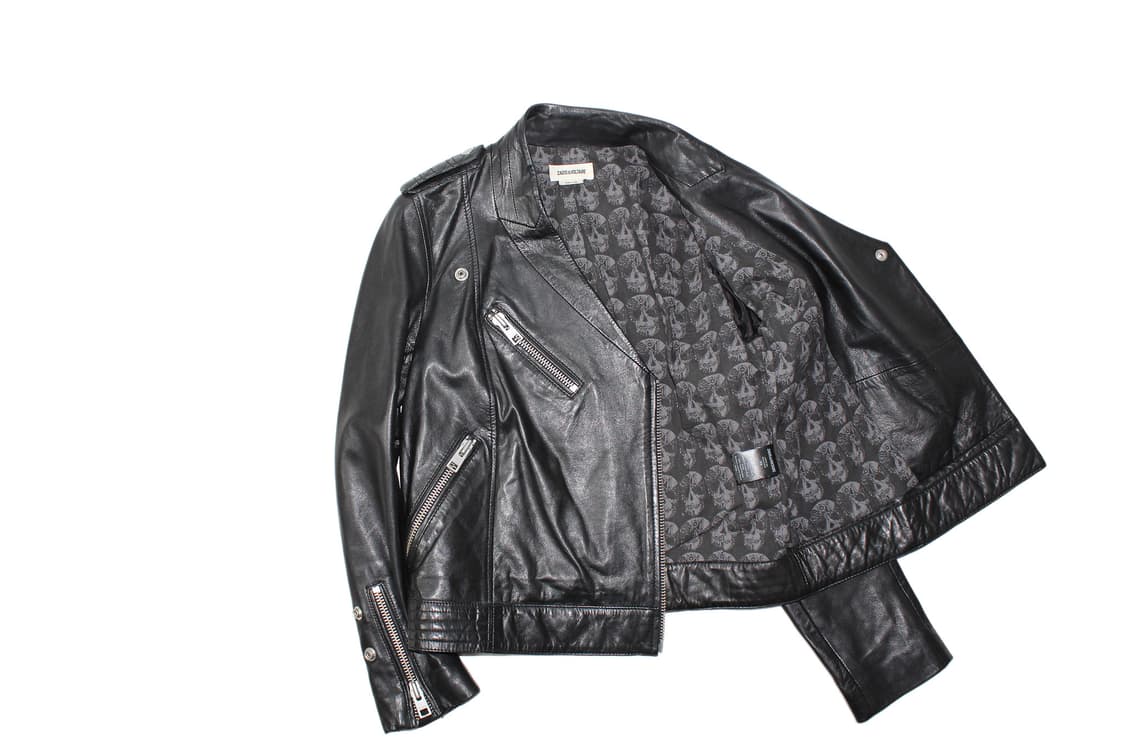 ZADIG & VOLTAIRE 자딕앤볼테르 램스킨 레더 바이커 자켓 상품이미지8