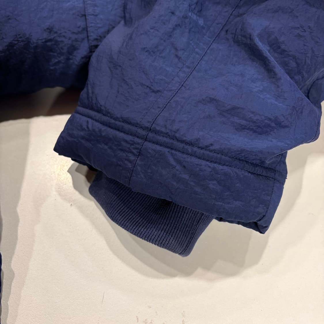 [L] 올드 나이키 빅스우시 돕바 패딩 네이비 B851 상품이미지8