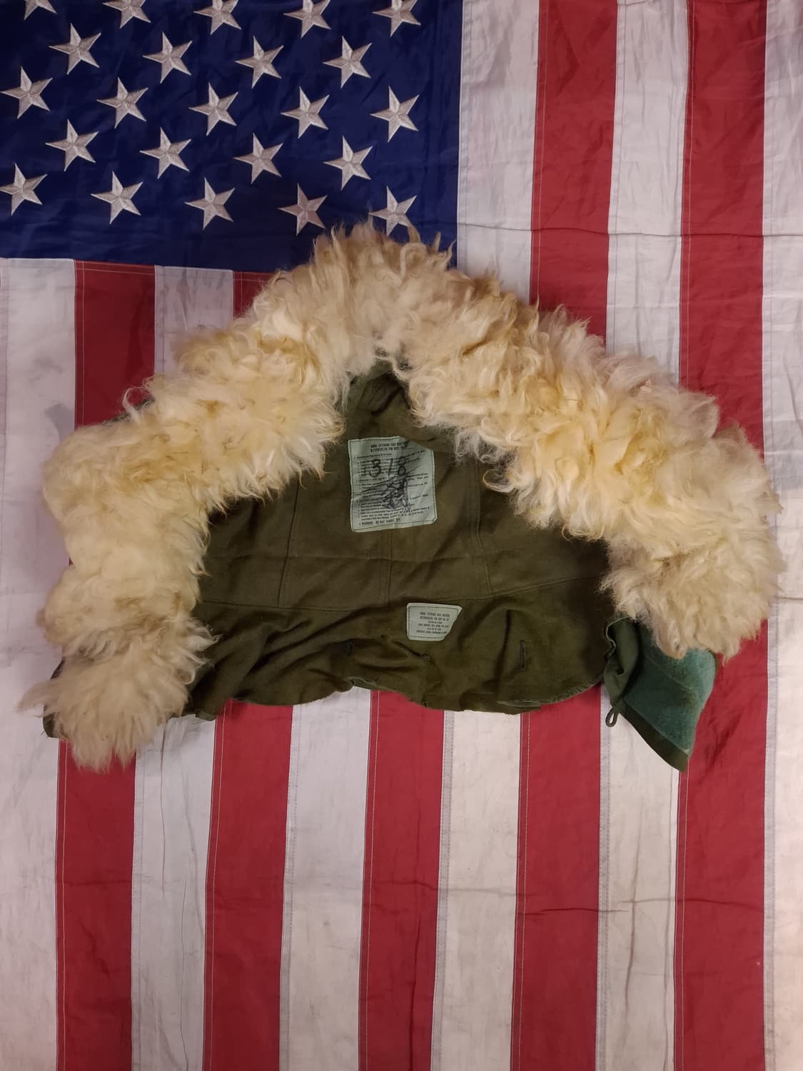 오리지날 미군 M-65 개파카 미듐사이즈 풀셋트 상품이미지3