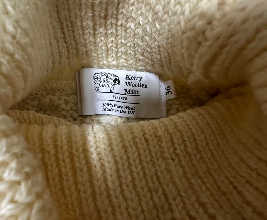 케리울른밀즈 아란 터틀넥(36, S사이즈) 상품이미지2