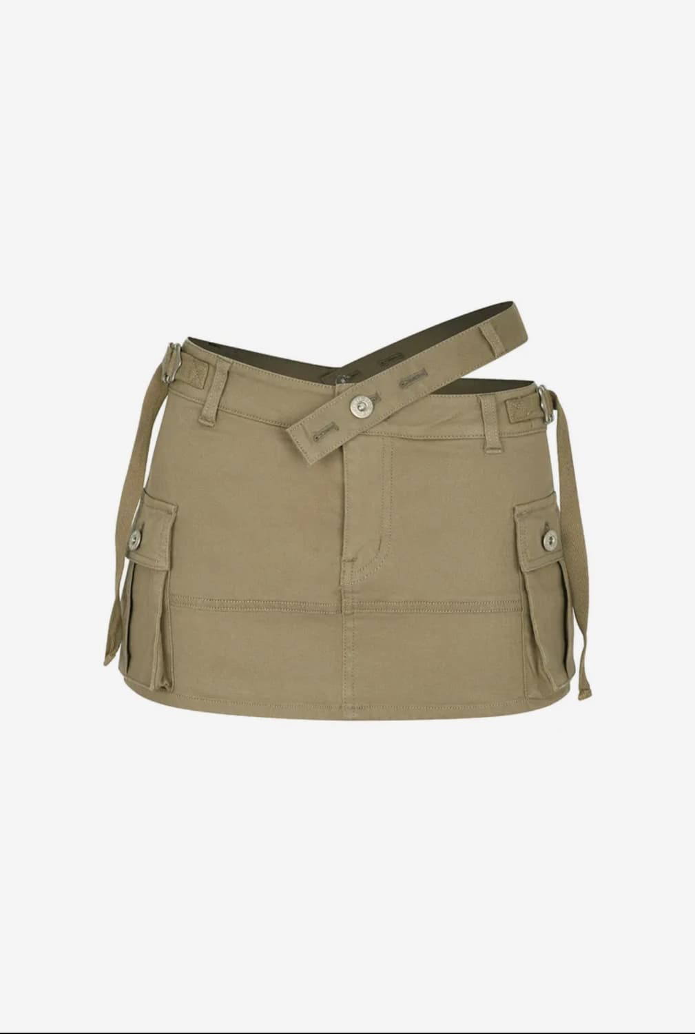 페인오어플레저 NIX MINI SKIRT khaki 상품이미지1