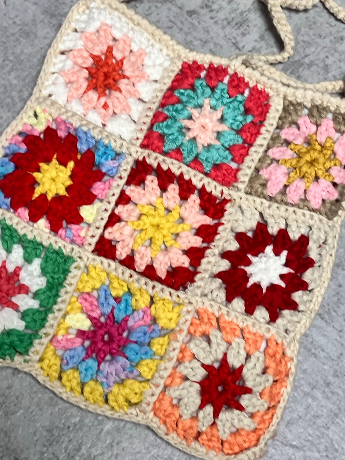 크로쉐 스퀘어 가방  상품이미지2