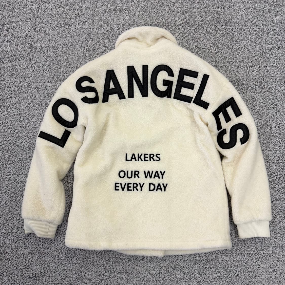 XS NBA 여성 양털 뽀글이자켓 0130H1 상품이미지2