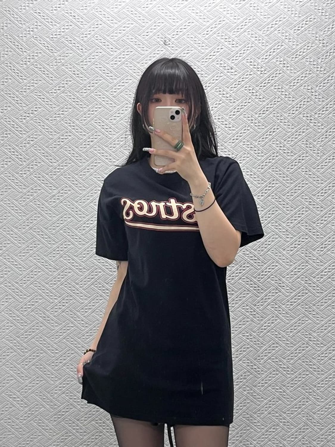 마제스틱 빈티지 휴스턴 애스트로스 프린팅 반팔티 M C12582 상품이미지1