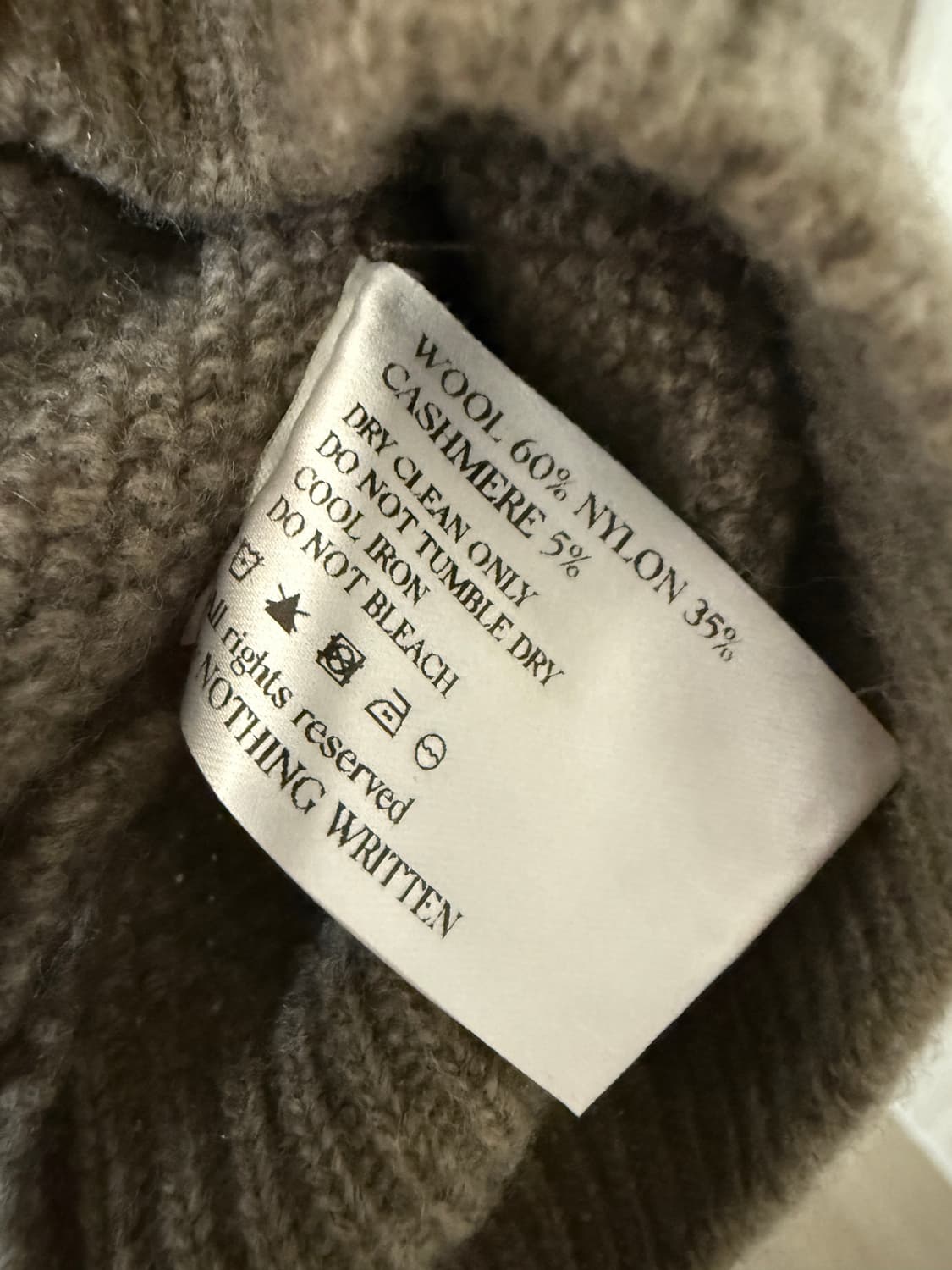 낫띵리튼 하프집업 니트 상품이미지5