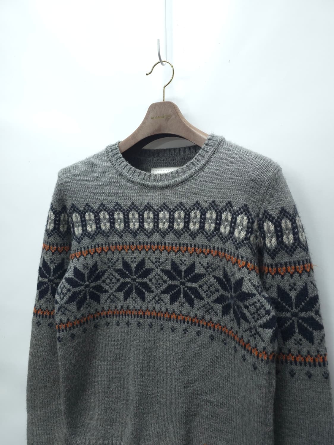 슈퍼드라이(SuperDry) 눈꽃패턴 니트 ( 남100) 상품이미지3