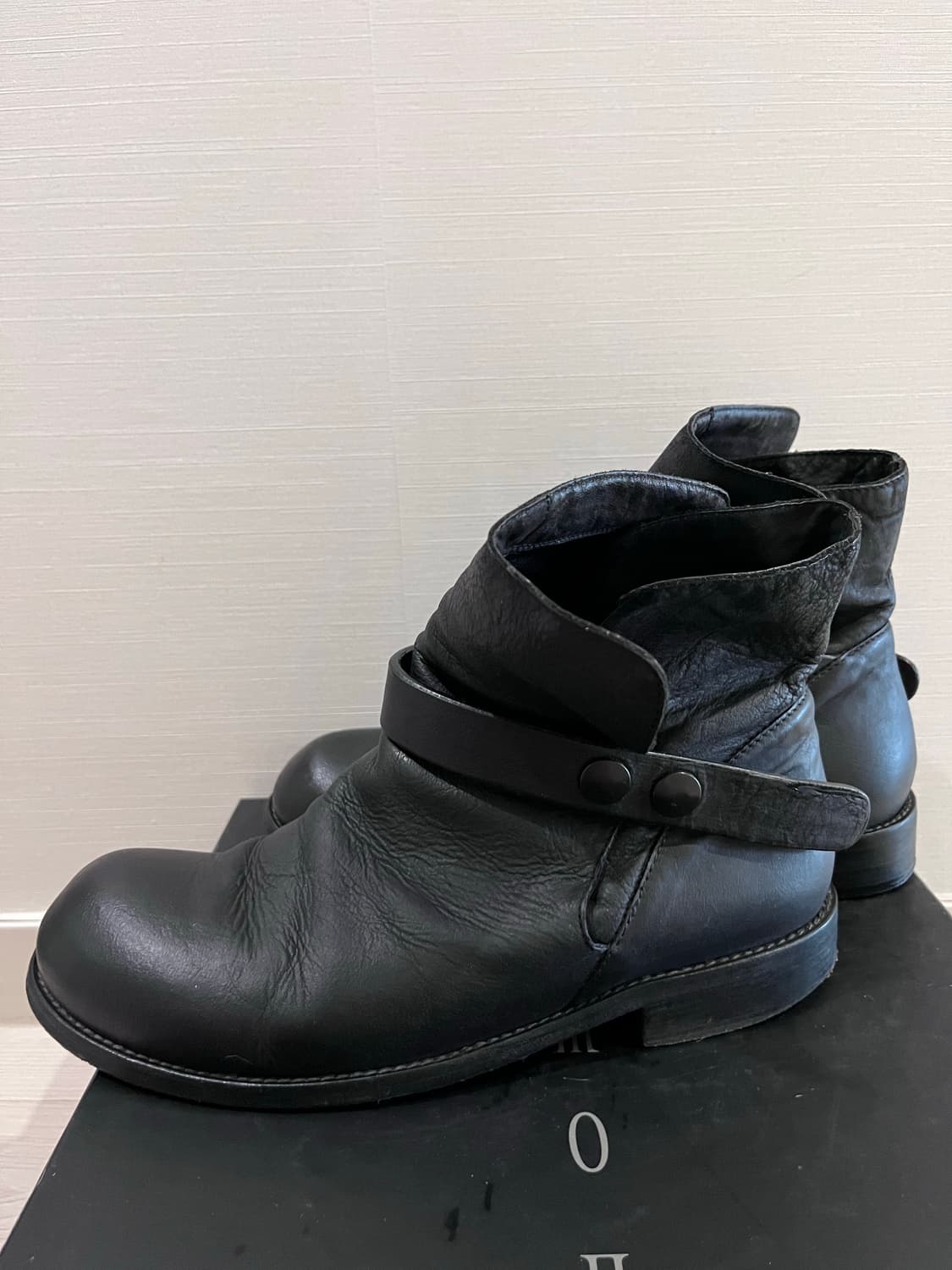 [41] 09 Rick Owens 카우 리버시블 부츠 상품이미지2