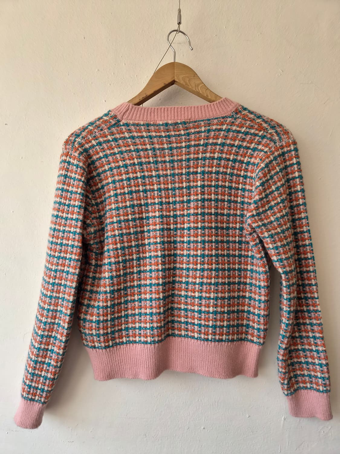 오조크 OZOC 여성 크롭트위드가디건 상품이미지3