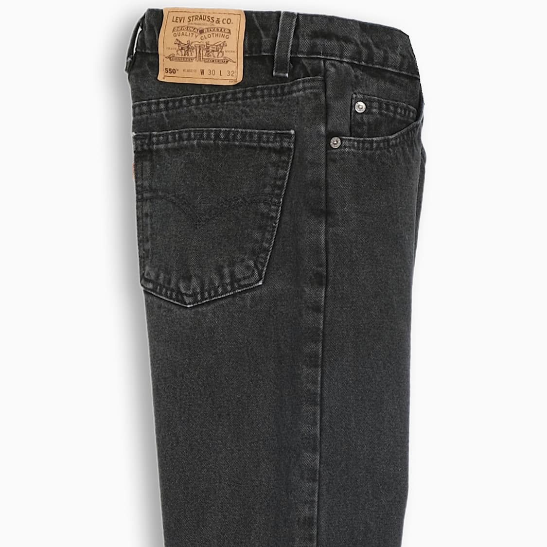 리바이스 550 오렌지탭 흑청 90sUSA 27사이즈 OR5503012 상품이미지5