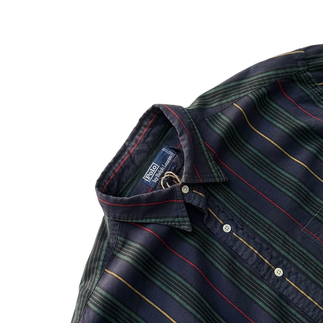 [105~] 90's 폴로 랄프로렌 스트라이프  셔츠 상품이미지3