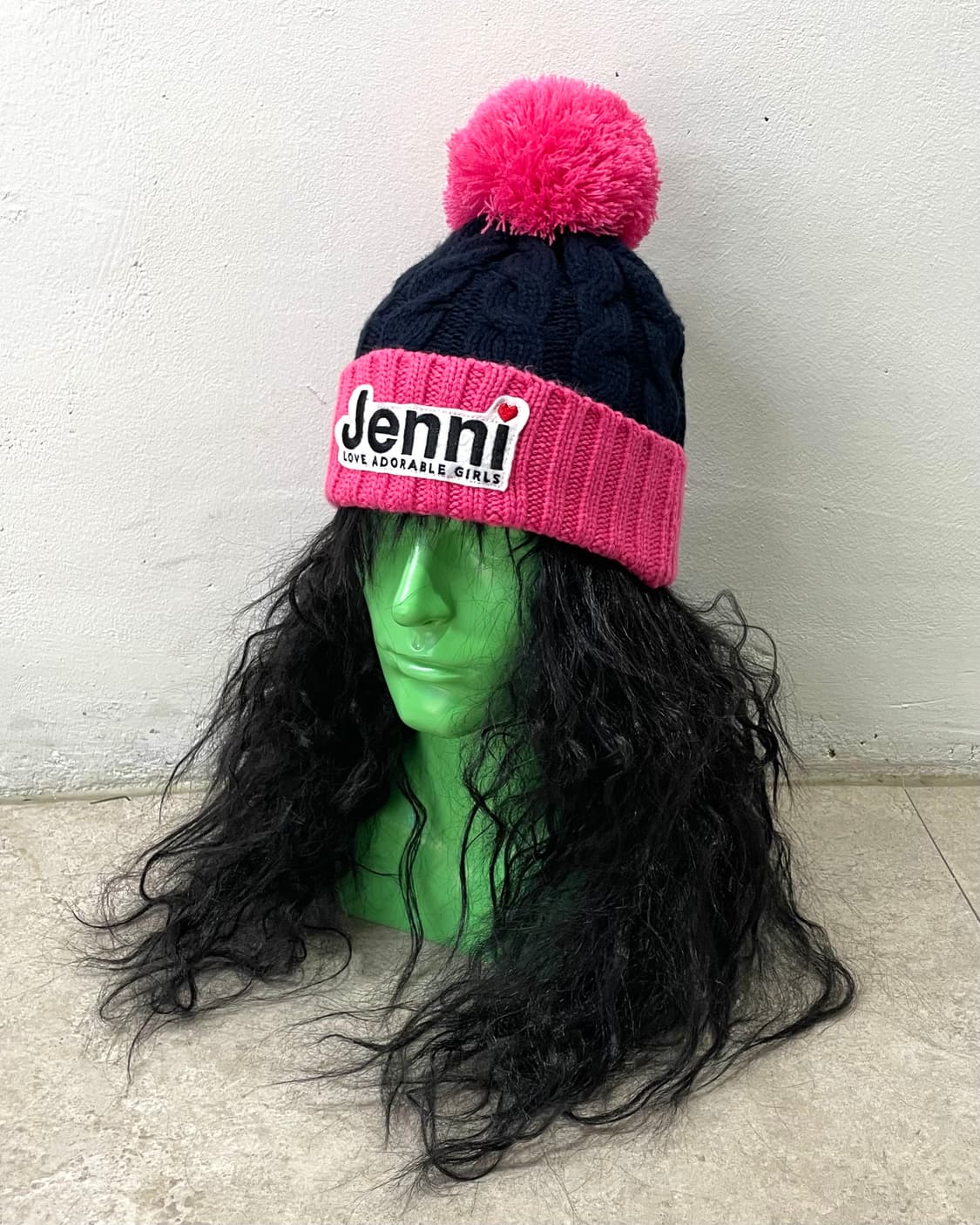 Jennie's system pink cherry beanie 상품이미지1