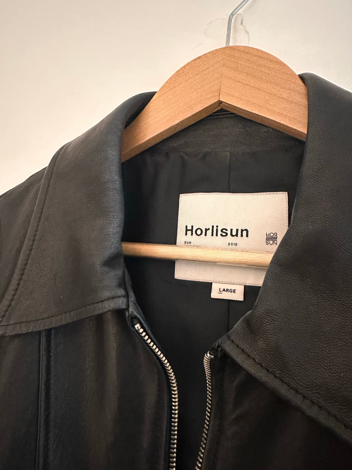 홀리선 캐피탈 레더 블루종 블랙 L 상품이미지3