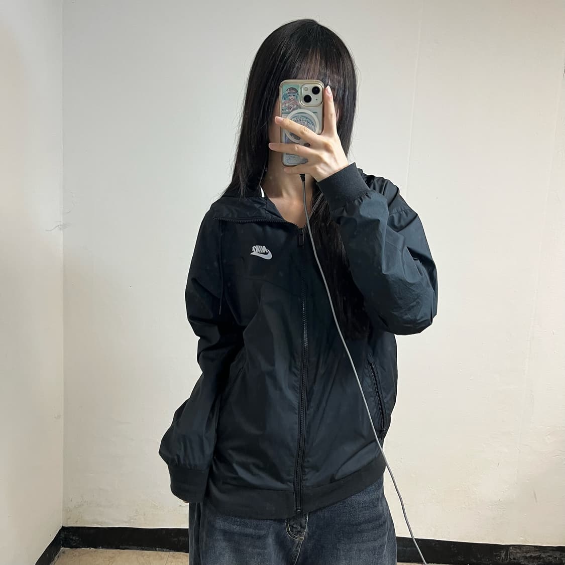 Nike Black Windrunner Jacket 상품이미지1