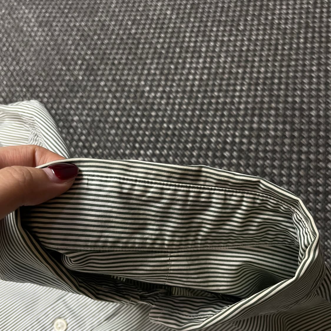 폴로 랄프로렌 핑크 포니 그린 스트라이프 M 상품이미지6