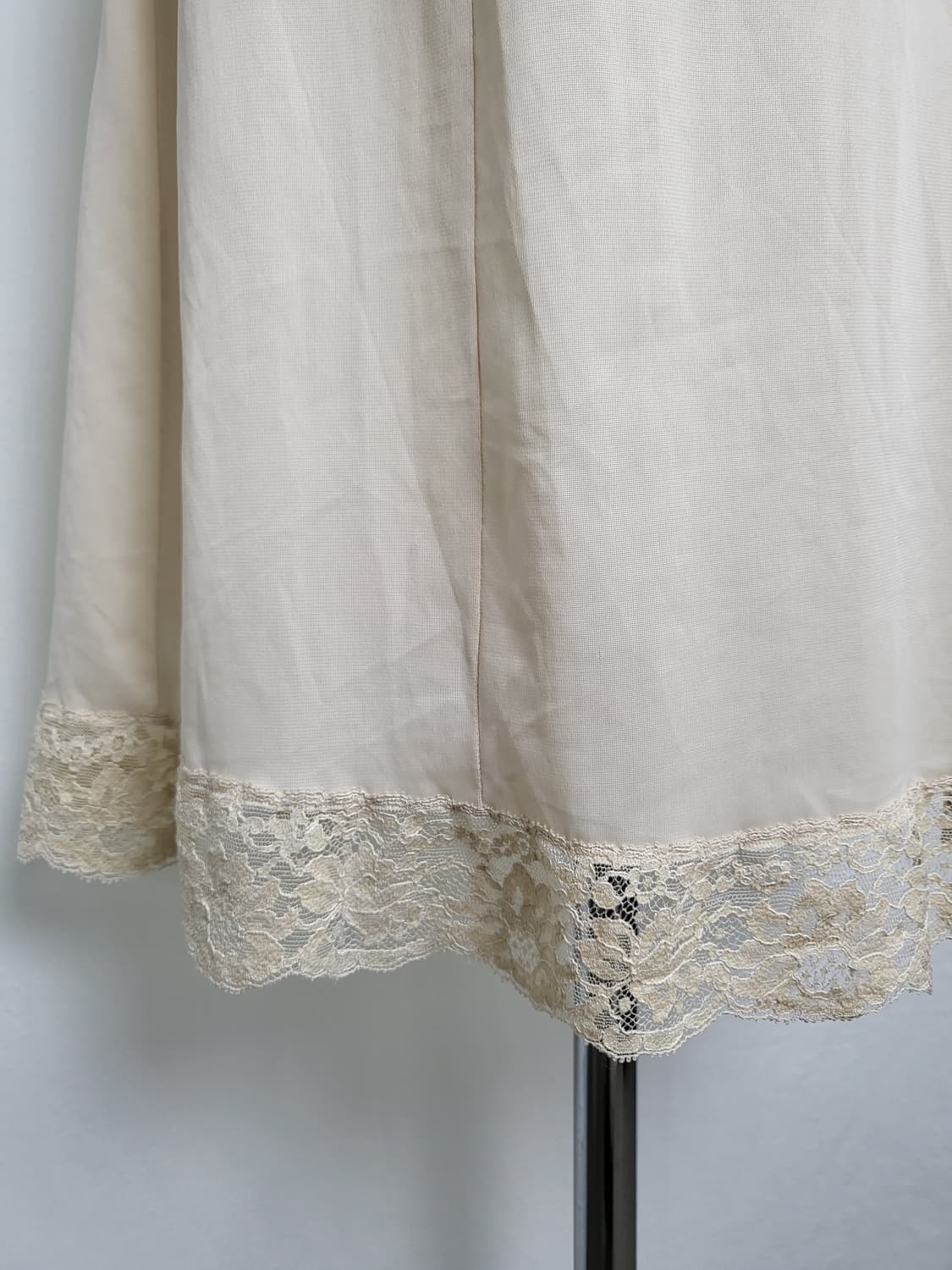 빈티지 크림 베이지 슬립 원피스 상품이미지4