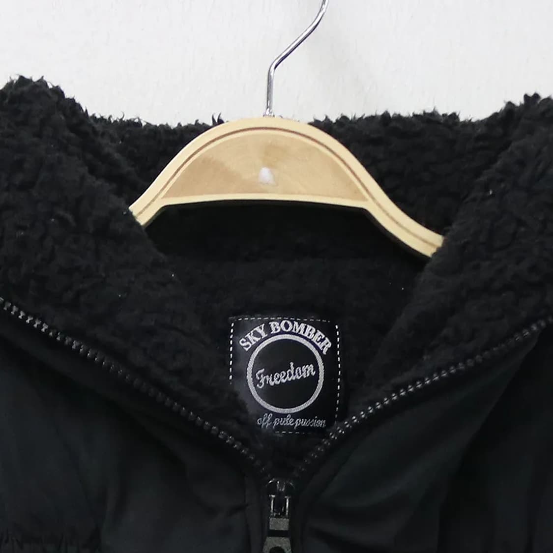 SKY BOMBER 뽀글이 안감 패딩 베스트 63688 상품이미지4