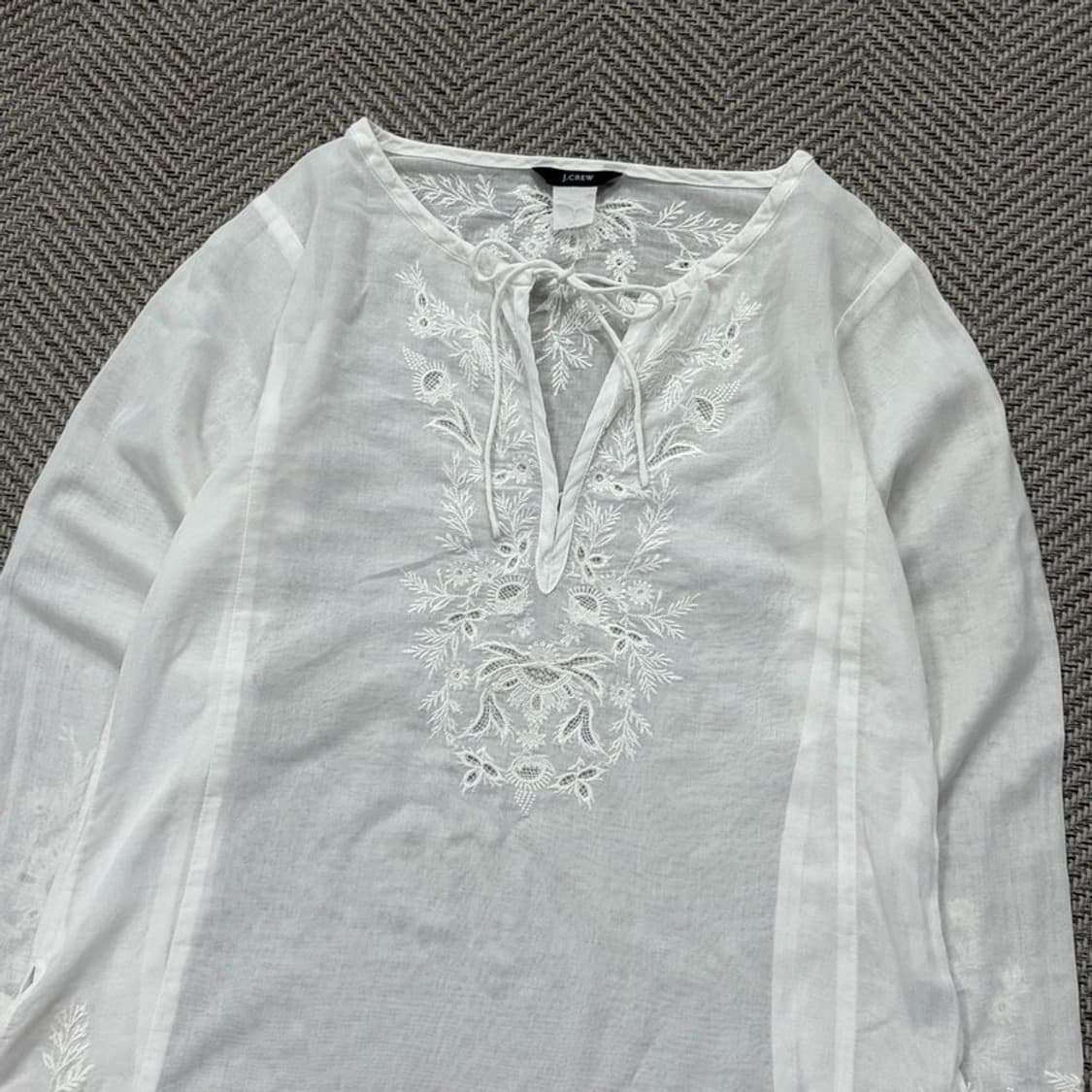 제이크루 엠브로이더리 블라우스 v1971 상품이미지3