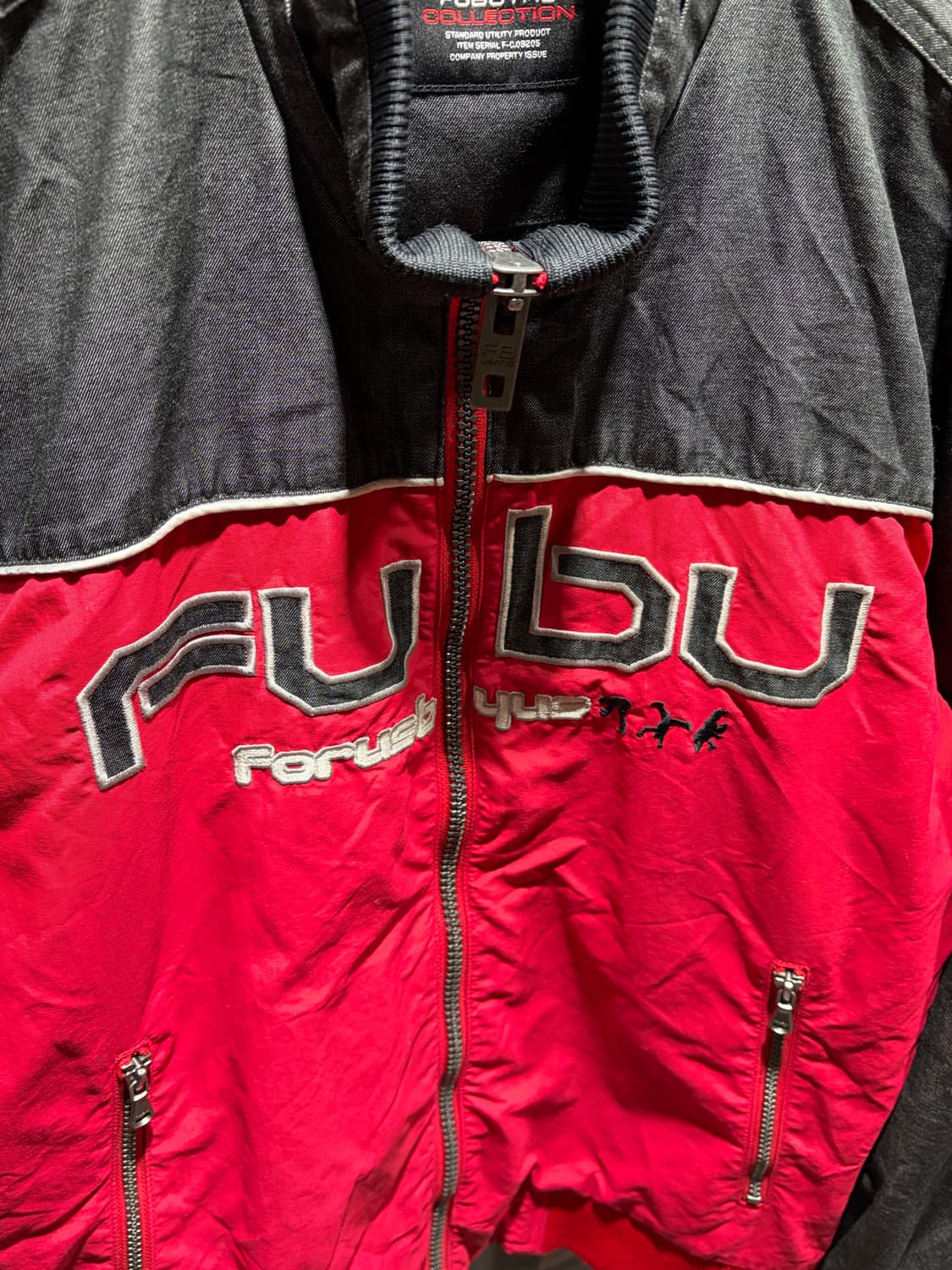 L FUBU 푸부 비보잉 스펠링 로고 자켓 상품이미지6