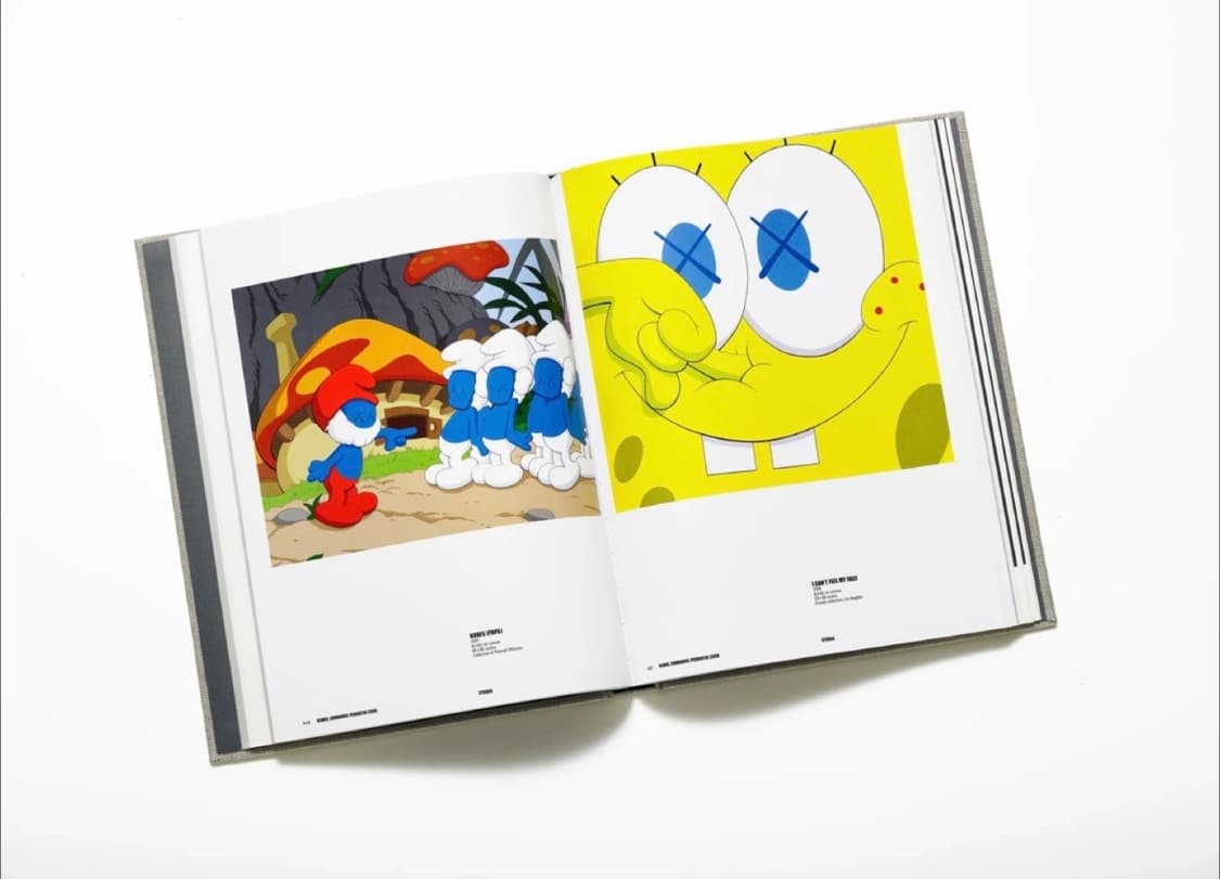 KAWS X 스펀지밥 그림액자(정품) 상품이미지2