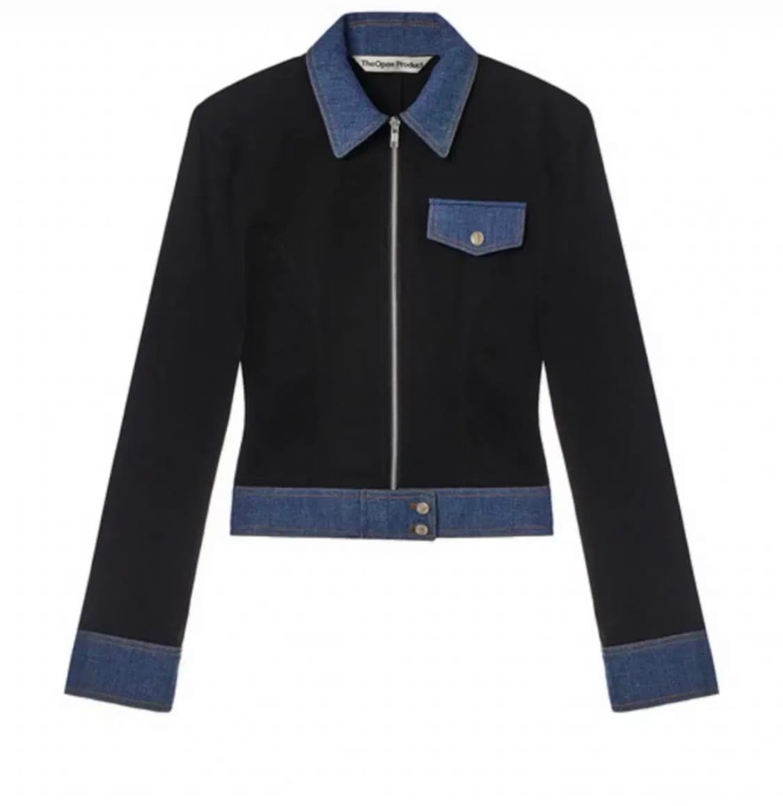 더오픈프로덕트 데님 하이브리드 자켓 2사이즈 상품이미지1