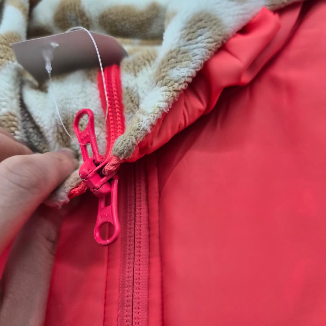 아디다스 레오파드 후리스 집업 남성 M 상품이미지7