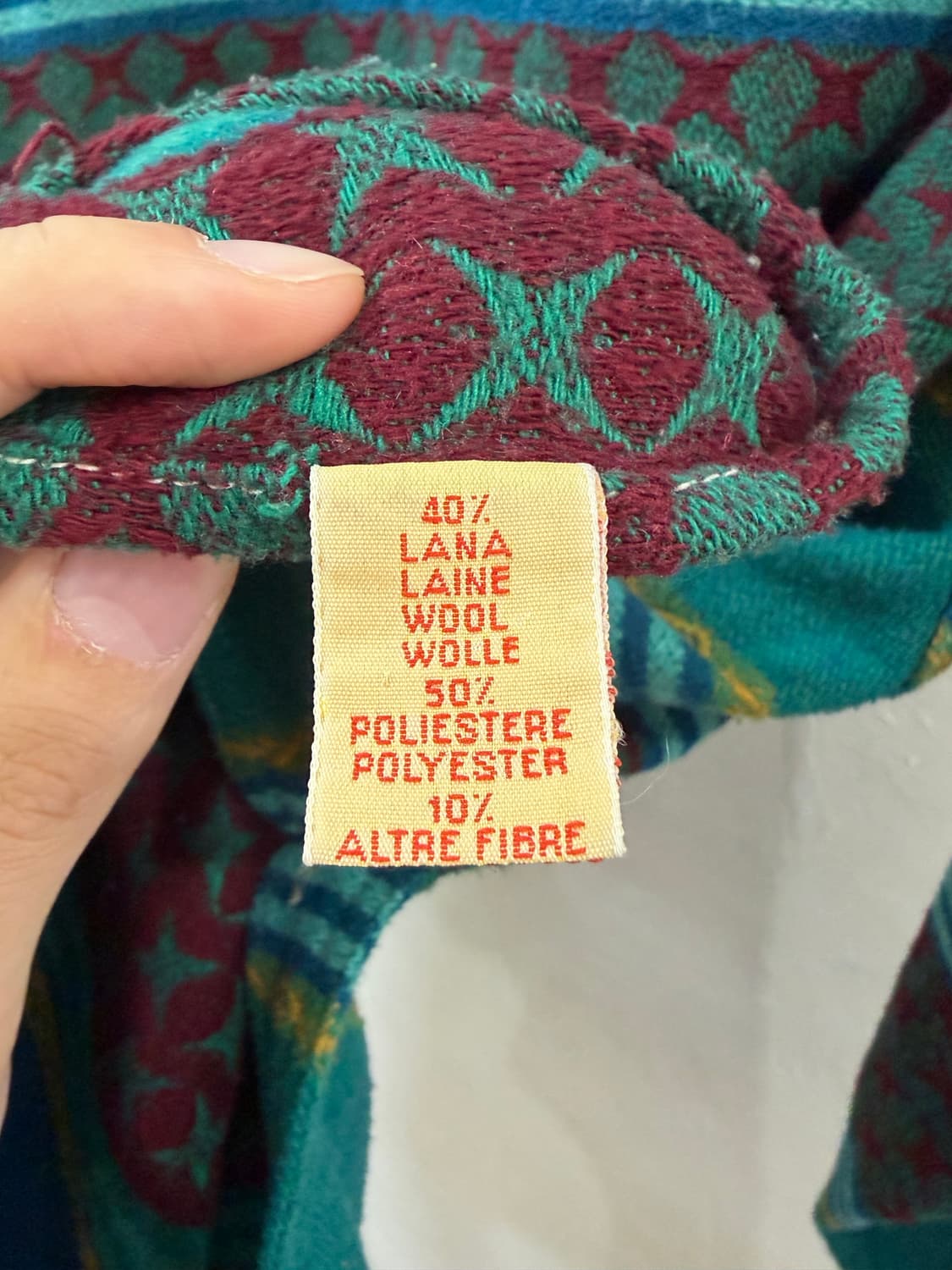 리플레이 스타 울 셔츠 made in Italy 상품이미지5